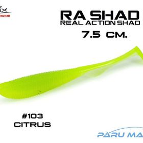 Molix Ra Shad 7.5 cm 470 Uv Citrus Sahte Balık