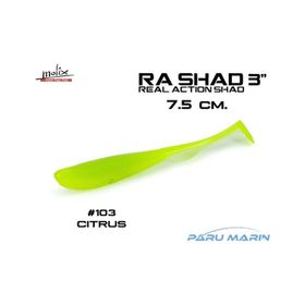 Molix Ra Shad 7.5 cm 470 Uv Citrus Sahte Balık