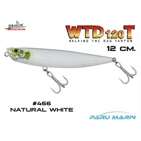 Molix WTD 120T 12 cm 466 Natural White Sahte Balık