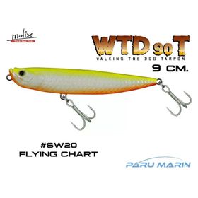 Molix WTD 90T 9 cm SW20 Flying Chart Sahte Balık