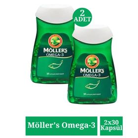 Möller's Omega 3 2x30 Kapsül Balık Yağı