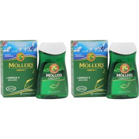 Möller's Omega-3 2x60 Kapsül Balık Yağı
