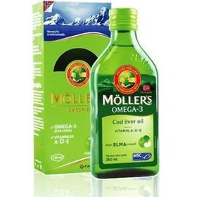 Möller's Omega-3 Elma Aromalı 250 ml Şurup