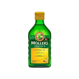 Möller's Omega-3 Limon Aromalı 150 ml Sıvı Balık Yağı