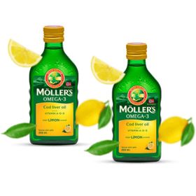 Möller's Omega 3 Limon Aromalı 250 ml Şurup