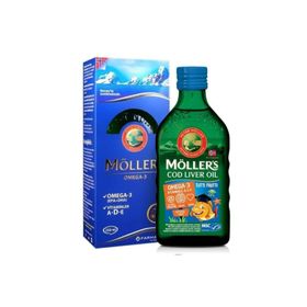 Möller's Omega-3 Tutti Frutti Aromalı 3x250 ml Balık Yağı