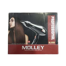 Molley Ml-9000 2500 W Siyah Profesyonel Saç Kurutma Makinesi