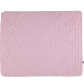 Mollia Açık Pembe Dikişli Battaniye