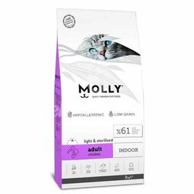 Molly 2 kg Tavuklu Kısır Kedi Maması