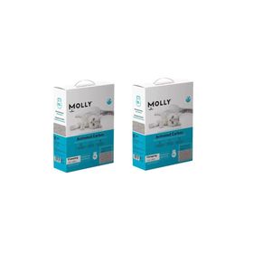 Molly Aktif Karbonlu Topaklanan 2x10 lt Kedi Kumu