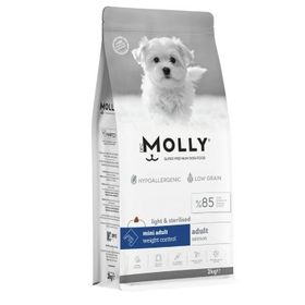 Molly Hipoalerjenik Somonlu Düşük Tahıllı Kısırlaştırılmış Küçük Irk 2 kg Köpek Maması