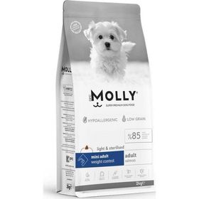 Molly Hipoalerjenik Somonlu Düşük Tahıllı Kısırlaştırılmış Küçük Irk 2 kg Köpek Maması