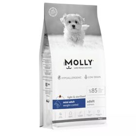Molly Hipoalerjenik Somonlu Düşük Tahıllı Kısırlaştırılmış Küçük Irk 8 kg Köpek Maması