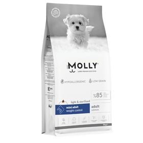 Molly Hipoalerjenik Somonlu Düşük Tahıllı Kısırlaştırılmış Küçük Irk 8 kg Köpek Maması
