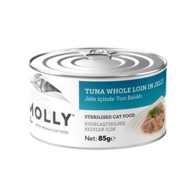 Molly Jöle İçinde Ton Balıklı Kısırlaştırılmış 85 gr Kedi Konservesi
