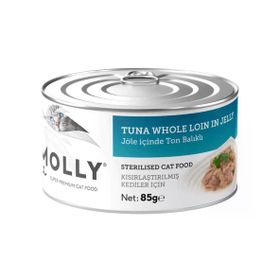 Molly Jöle İçinde Ton Balıklı Kısırlaştırılmış 85 gr Kedi Konservesi