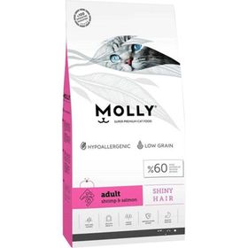 Molly Karidesli ve Somonlu 15 kg Yetişkin Kuru Kedi Maması