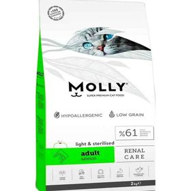 Molly Kısırlaştırılmış Sterilised Somonlu 2 kg Kedi Maması