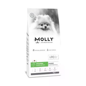 Molly Küçük Irk Hipoalerjenik Kuzu Etli ve Yaban Mersinli Düşük Tahıllı 2 kg Yavru Köpek Maması