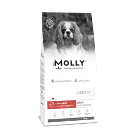 Molly Küçük Irk Hipoalerjenik Kuzu Etli ve Yaban Mersinli Düşük Tahıllı 8 kg Yetişkin Köpek Maması