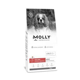 Molly Küçük Irk Hipoalerjenik Kuzu Etli ve Yaban Mersinli Düşük Tahıllı 8 kg Yetişkin Köpek Maması