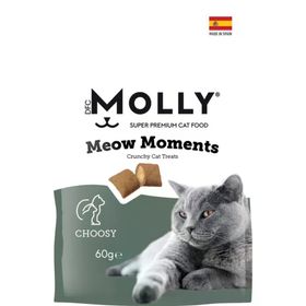 Molly Meow Moments Choosy Seçici Kediler İçin 60 gr Kedi Ödül Maması