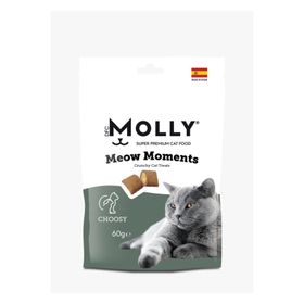 Molly Meow Moments Choosy Seçici Kediler İçin 60 gr Kedi Ödül Maması
