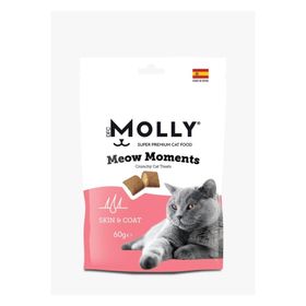 Molly Meow Moments Skin&Coat Deri ve Tüy Bakımı İçin 60 gr Kedi Ödül Maması