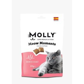 Molly Meow Moments Skin&Coat Deri ve Tüy Bakımı İçin 60 gr Kedi Ödül Maması