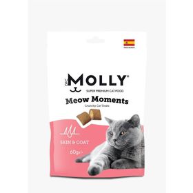 Molly Meow Moments Skin&Coat Deri ve Tüy Bakımı İçin 60 gr Kedi Ödül Maması