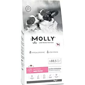 Molly Mini Starter 2 kg Tavuklu ve Yaban Mersinli Anne Yavru Köpek Maması