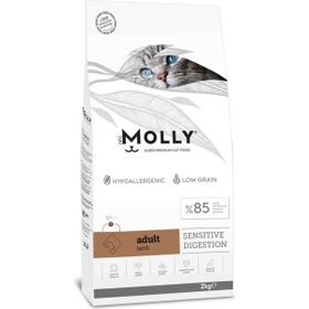 Molly Sensitive Digestion Hipoalerjenik Kuzulu 2 kg Yetişkin Kedi Maması