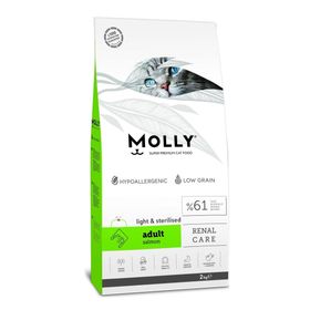 Molly Sterlised Somonlu 2 kg Kedi Maması