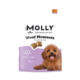 Molly Woof Moments Skin Coat Deri ve Tüy Bakımı Destekleyici 70 gr Köpek Ödül Maması