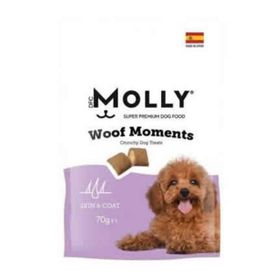 Molly Woof Moments Skin Coat Deri ve Tüy Bakımı Destekleyici 70 gr Köpek Ödül Maması
