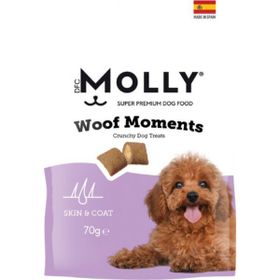 Molly Woof Moments Skin Coat Deri ve Tüy Bakımı Destekleyici 70 gr Köpek Ödül Maması