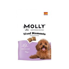 Molly Woof Moments Skin Coat Deri ve Tüy Bakımı Destekleyici 70 gr Köpek Ödül Maması