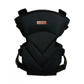 Molmini Comfort Bel Destekli Ergonomik Bebek Taşıma Çantası Ana Kucağı Anakucağı Baby Sling Siyah Kanguru