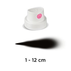 Molotow 1-12 cm Beyaz Pembe Sprey Boya Başlığı