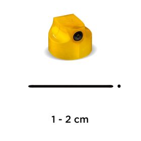 Molotow 1-2 cm Sarı Siyah Sprey Boya Başlığı