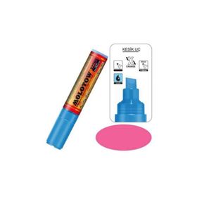 Molotow 216008 One4All 327HS Kesik Uç Marker 4-8 mm N:200 Neon Pink Çizim Kalemi