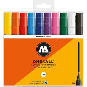 Molotow 227HS 3 4 mm 10'lu Basic Set