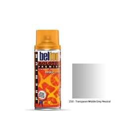 Molotow 250 400 ml Transparan Middle Grey Neutral Sprey Boya