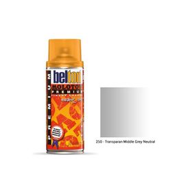 Molotow 250 400 ml Transparan Middle Grey Neutral Sprey Boya