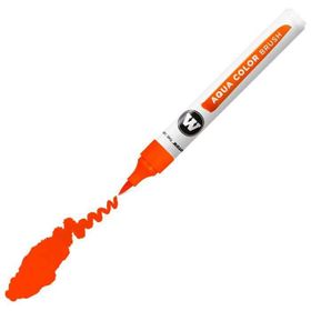 Molotow 5745683 Aqua Color Brush Vermilion Fırça Uçlu Kalem