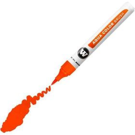 Molotow 5745683 Aqua Color Brush Vermilion Fırça Uçlu Kalem