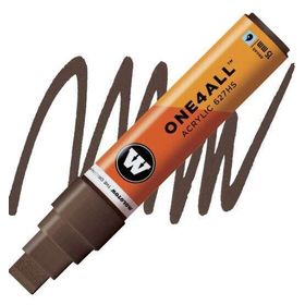 Molotow 627HS One4All Düz Uç 15 mm Hazelnut Brown 92 Akrilik Marker Kalem