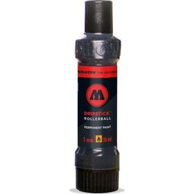 Molotow 862DS Permanent Paint Rollerball 3 mm Uç 30 ml Signal Black 862005 Dripstick