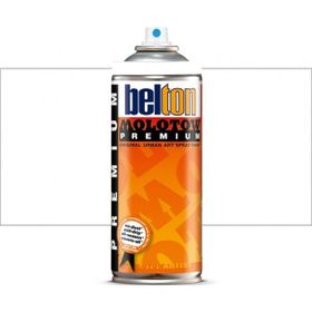 Molotow Belton Premium 400 ml Transparent Signal White 251 Sprey Boya