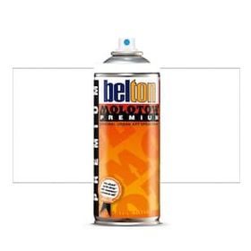 Molotow Belton Premium 400 ml Transparent Signal White 251 Sprey Boya